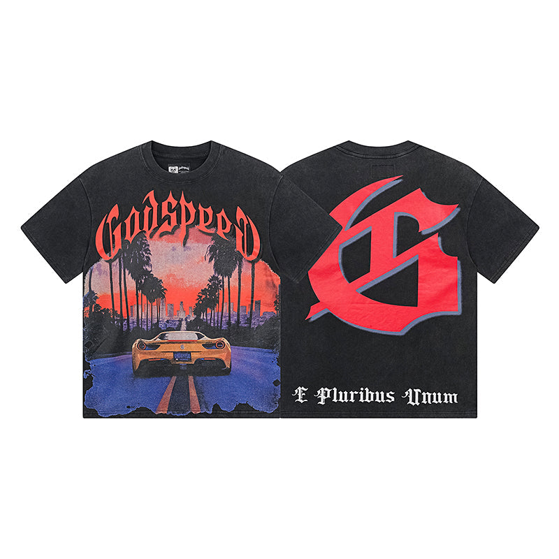 God Speed New fashion T-shirt 1129